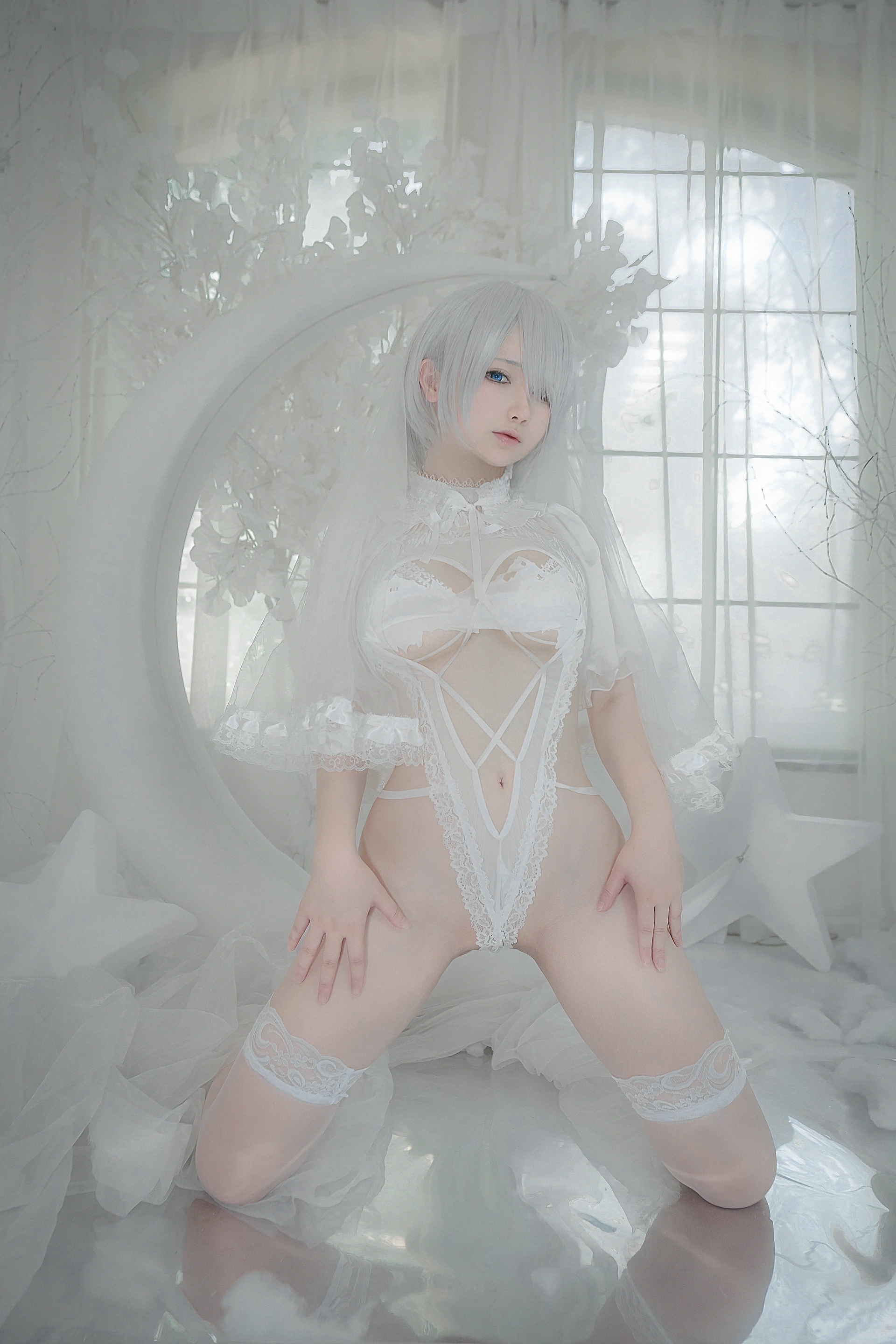 樱梨梨Eriri - NO.15 2B白花嫁 1